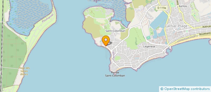 localisation de l'entreprise SCI LAURELL  PLOUHARNEL