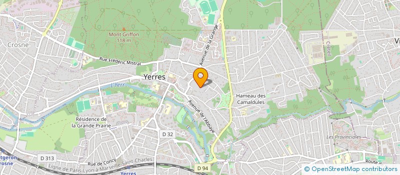 localisation de l'entreprise SCI LAURELOGE  YERRES