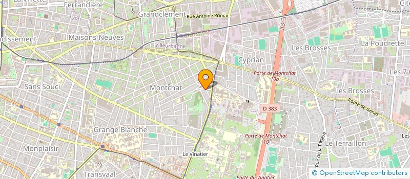 localisation de l'entreprise SCI LAUREMMA  LYON