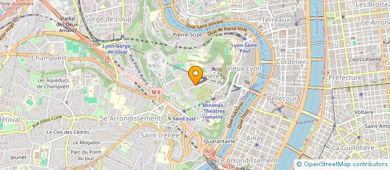 localisation de l'entreprise SCI LAURENCE  LYON