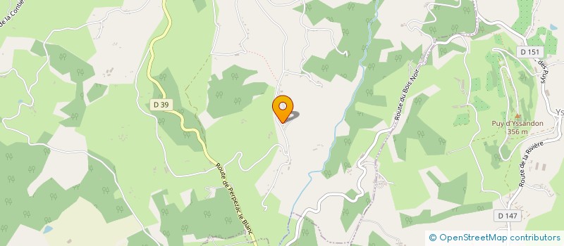 localisation de l'entreprise SCI LAURENCE  PERPEZAC-LE-BLANC