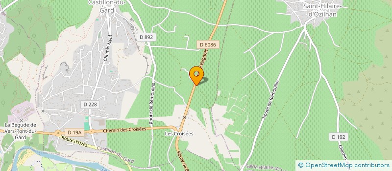 localisation de l'entreprise SCI LAURENCE  SAINT-BONNET-DU-GARD