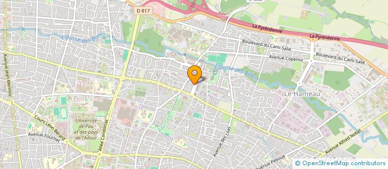 localisation de l'entreprise SCI LAURENCE à PAU