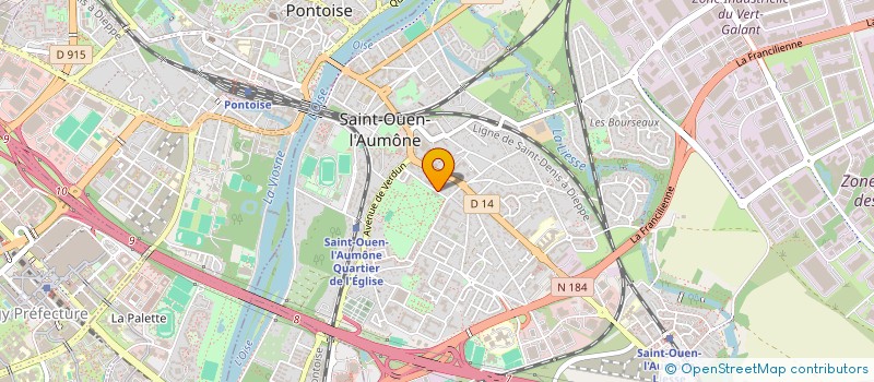 localisation de l'entreprise SCI LAURENCE  SAINT-OUEN-L'AUMONE