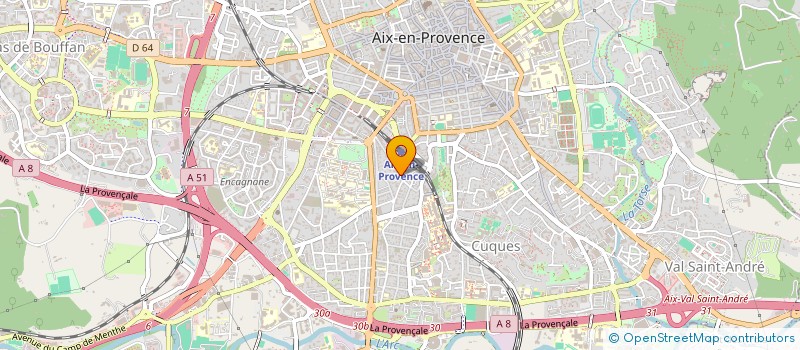 localisation de l'entreprise SCI LAURENCON à AIX-EN-PROVENCE