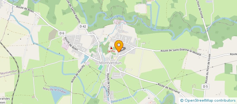 localisation de l'entreprise SCI LAURENDON IMMO  MONTVERDUN