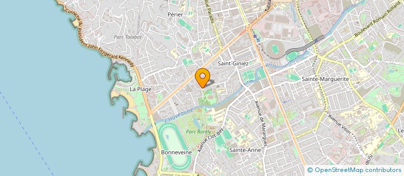 localisation de l'entreprise SCI LAURENE à MARSEILLE