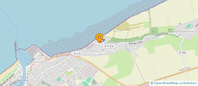 localisation de l'entreprise SCI LAURENGER  DIEPPE