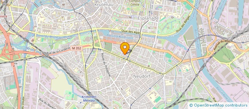 localisation de l'entreprise SCI LAURENT à STRASBOURG