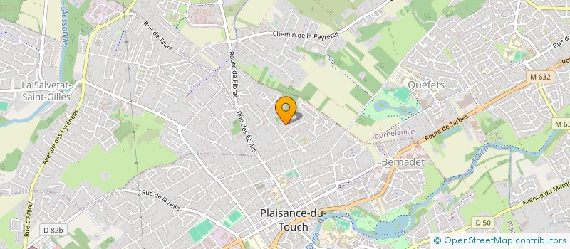 localisation de l'entreprise SCI LAURENT  PLAISANCE-DU-TOUCH