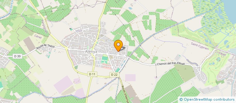 localisation de l'entreprise SCI LAURENT  ELNE