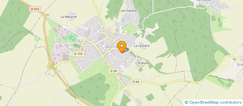 localisation de l'entreprise SCI  LAURENT  MARINES