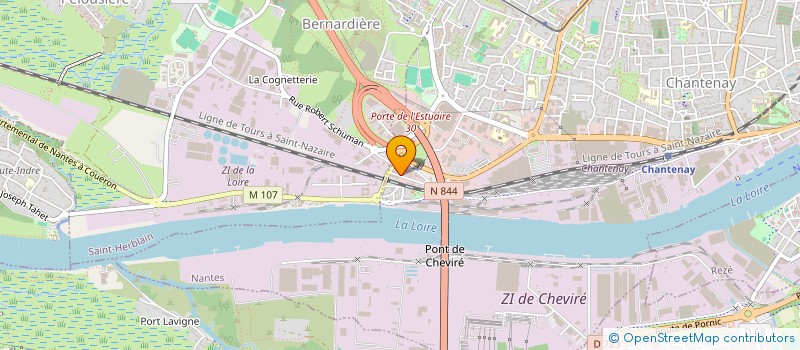 localisation de l'entreprise SCI LAURENT à NANTES