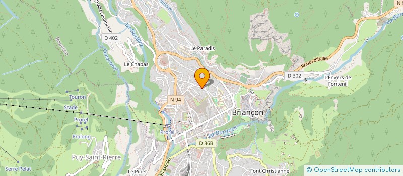 localisation de l'entreprise SCI LAURENT à BRIANCON