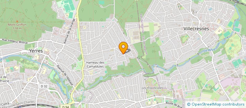 localisation de l'entreprise SCI LAURENT  YERRES