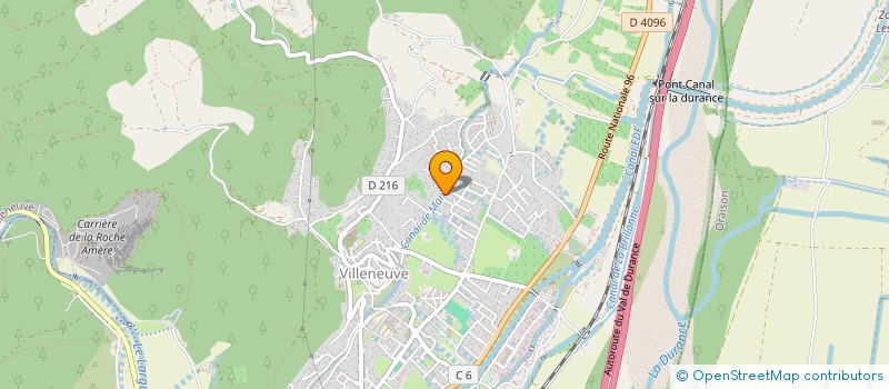 localisation de l'entreprise SCI LAURENT CORDELIER  VILLENEUVE