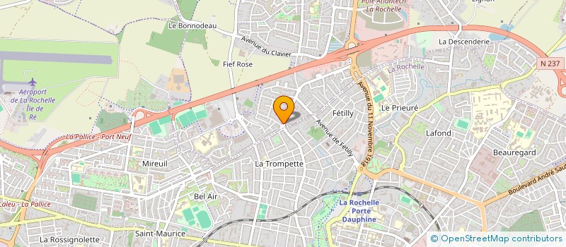 localisation de l'entreprise SCI LAURENT-DELARUE  LAGORD