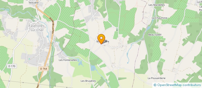 localisation de l'entreprise SCI LAURENT ET FILS  SAINT-JULIEN-DE-CHEDON