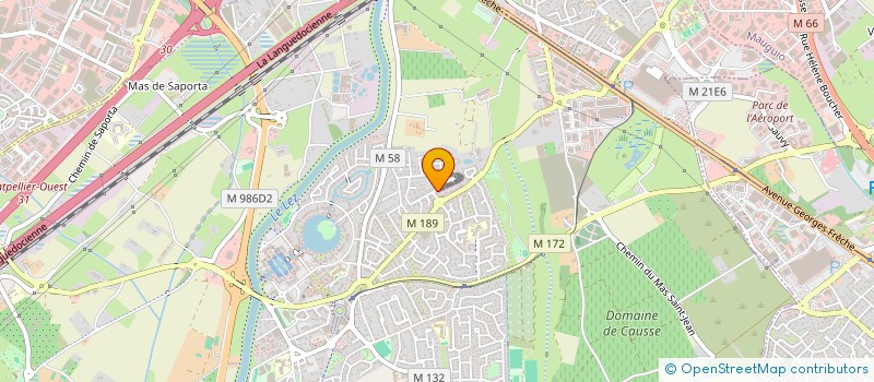 localisation de l'entreprise SCI LAURENT FABIEN à LATTES