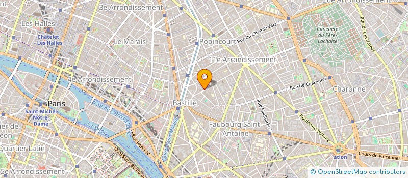 localisation de l'entreprise SCI LAURENT FRERES  PARIS