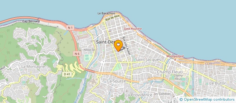 localisation de l'entreprise SCI LAURENT GRANDPRE  SAINT-PAUL