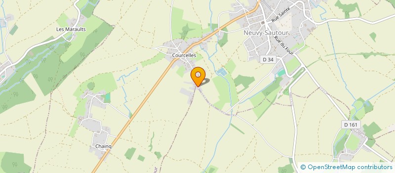 localisation de l'entreprise SCI LAURENT IMBAULT  NEUVY-SAUTOUR