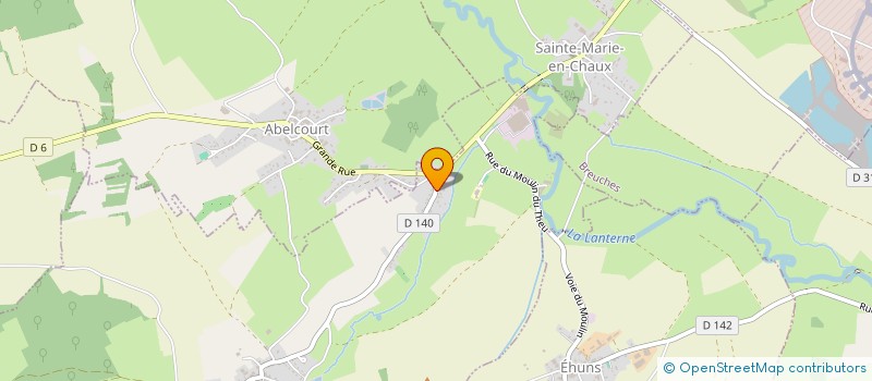 localisation de l'entreprise SCI LAURENT IMMOBILIER  VILLERS-LES-LUXEUIL