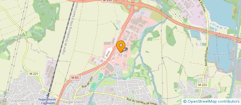 localisation de l'entreprise SCI LAURENT LOIC  FEGERSHEIM