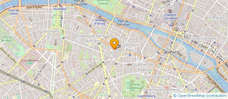 localisation de l'entreprise SCI LAURENT & MARIE  PARIS