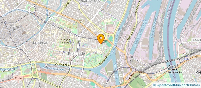 localisation de l'entreprise SCI LAURENT MUNIER  STRASBOURG