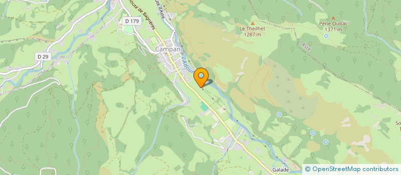 localisation de l'entreprise SCI LAURENT VERDOUX  CAMPAN