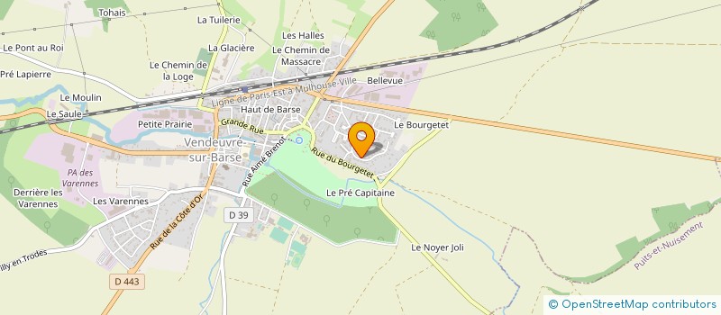 localisation de l'entreprise SCI LAURENTS  AMANCE