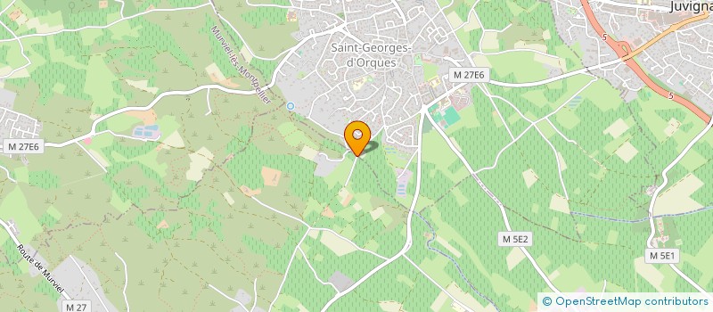 localisation de l'entreprise SCI LAURES  SAINT-GEORGES-D'ORQUES