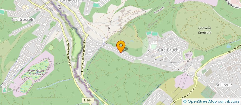 localisation de l'entreprise SCI LAURIANE  FORBACH