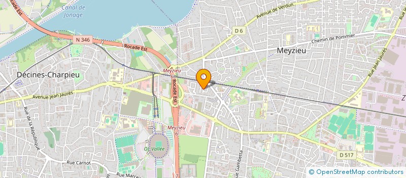 localisation de l'entreprise SCI LAURIC  JONAGE