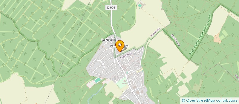 localisation de l'entreprise SCI LAURICH  SAIZERAIS