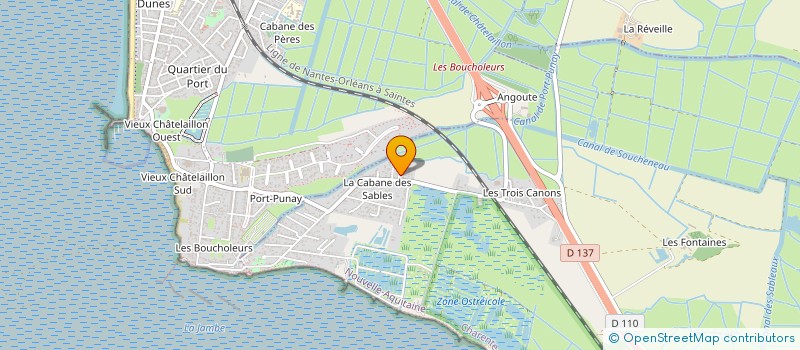 localisation de l'entreprise SCI LAURIDOM  YVES