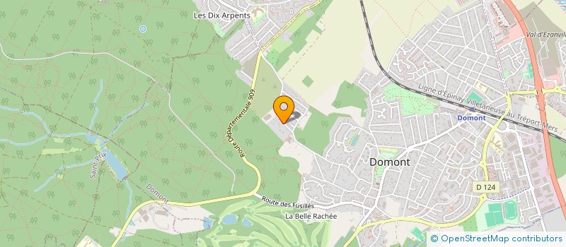 localisation de l'entreprise SCI LAURIE  DOMONT