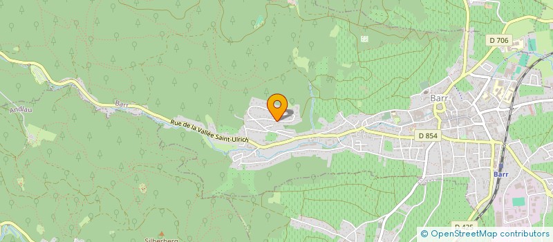 localisation de l'entreprise SCI LAURIER-CURIEN  BARR