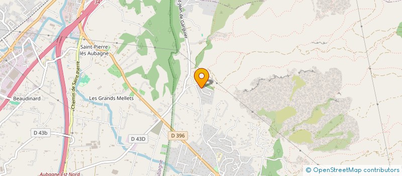 localisation de l'entreprise SCI LAURILOU  GEMENOS