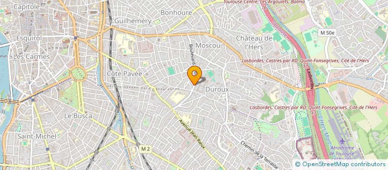 localisation de l'entreprise SCI LAURIMMO à TOULOUSE