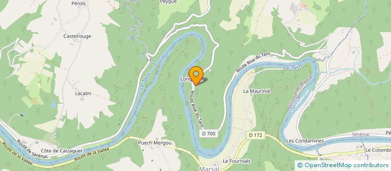 localisation de l'entreprise SCI LAURINE  CRESPINET