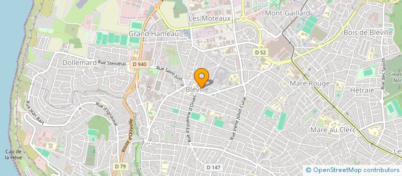 localisation de l'entreprise SCI LAURINE  LE HAVRE