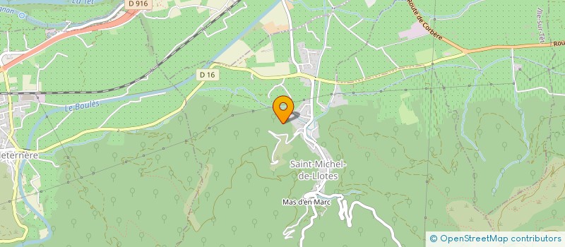 localisation de l'entreprise SCI LAURINEA  CORBERE