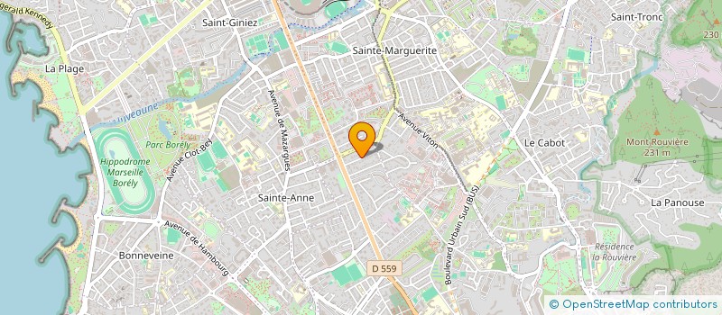 localisation de l'entreprise SCI LAURIS à MARSEILLE