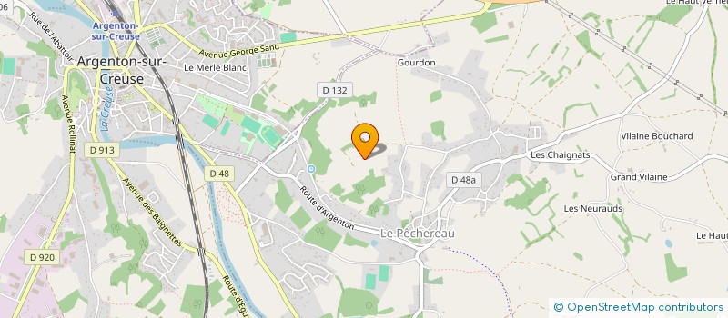 localisation de l'entreprise SCI LAURISA à LE PECHEREAU