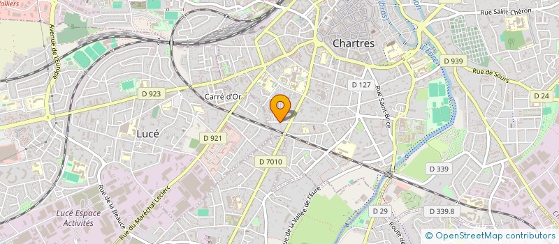 localisation de l'entreprise SCI LAURISA à CHARTRES