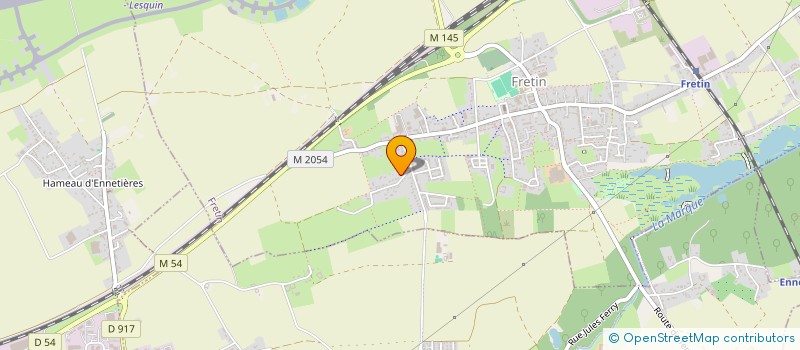 localisation de l'entreprise SCI LAURIVIER à FRETIN