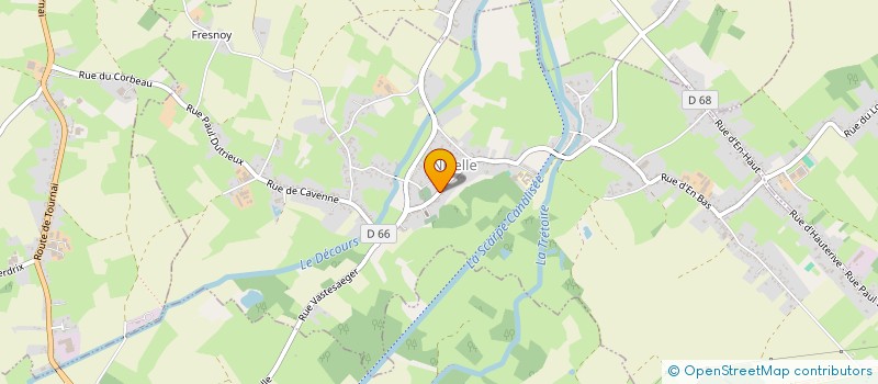 localisation de l'entreprise SCI LAURNA  NIVELLE