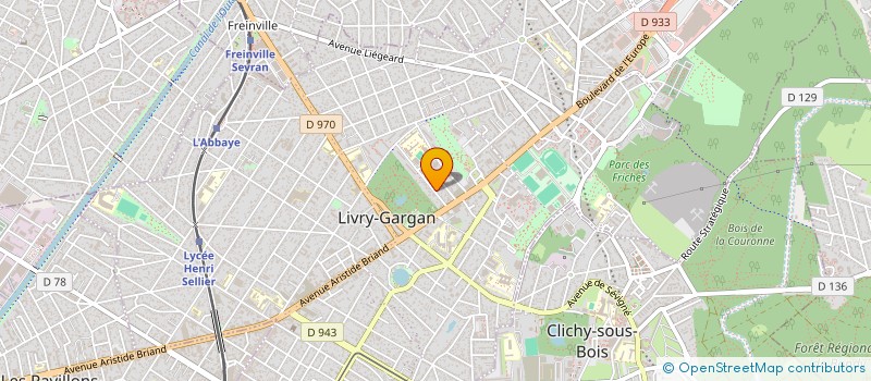 localisation de l'entreprise SCI LAURODI à LIVRY-GARGAN